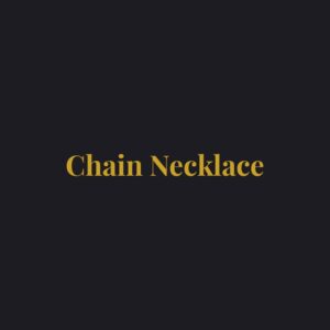 Minimalist Gold Chain Necklace