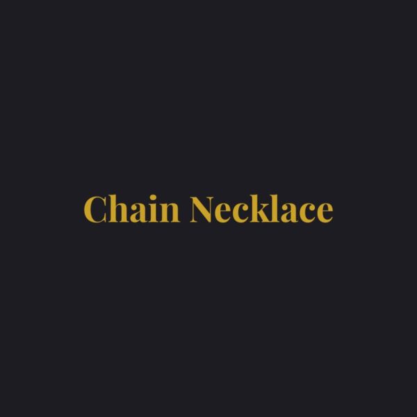 Minimalist Gold Chain Necklace