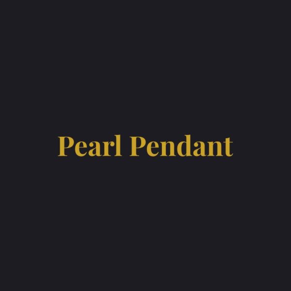 Pearl Drop Pendant