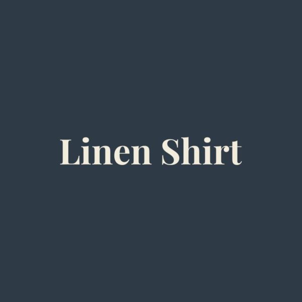 Linen Blend Shirt