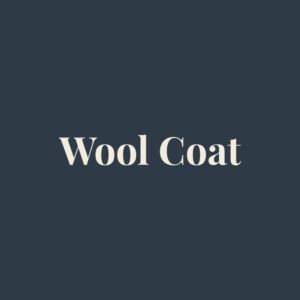 Tailored Wool Coat