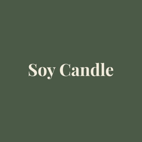 Scented Soy Candle