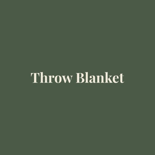Cotton Waffle Throw Blanket
