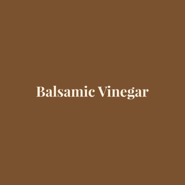 Aged Balsamic Vinegar