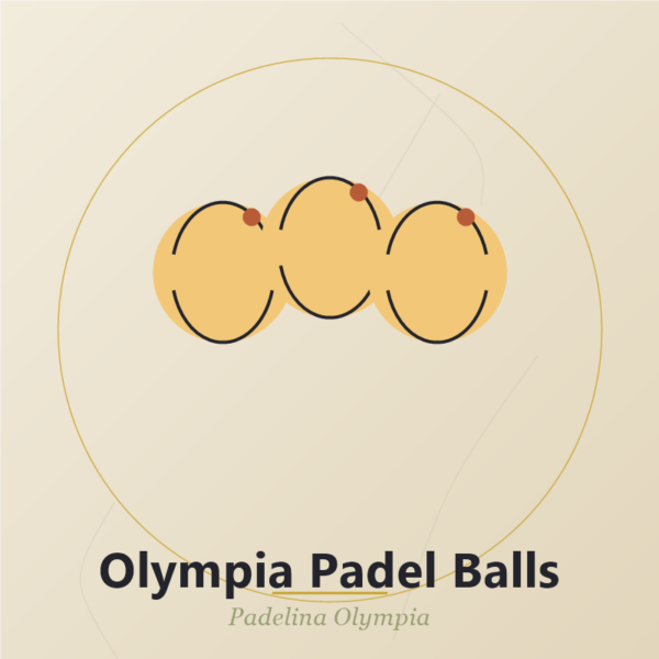 Olympia Padel Balls 3-Pack